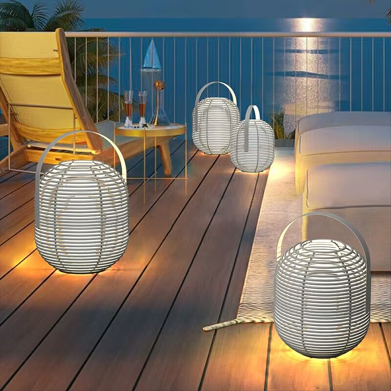 户外充电手提灯别墅花园景观庭院灯露台灯防水装饰灯氛围灯露营灯