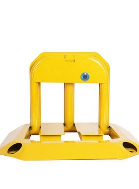 VLEN 车位地锁反光八角O型地锁耐压一体冲压外壳耐压汽车占位锁