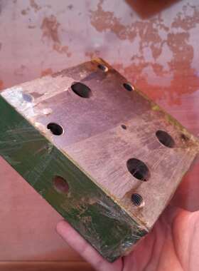 东莞深圳惠州厂家销售03-125比例板 无毛刺不变形油路块配R2 25V