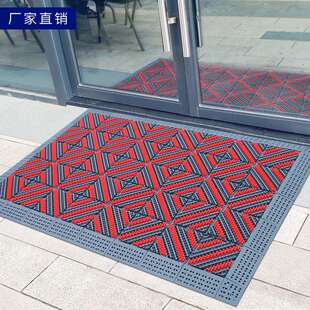 家用入户进门地垫门口下雪天防滑垫门外拼接地毯室外防滑镂空脚垫