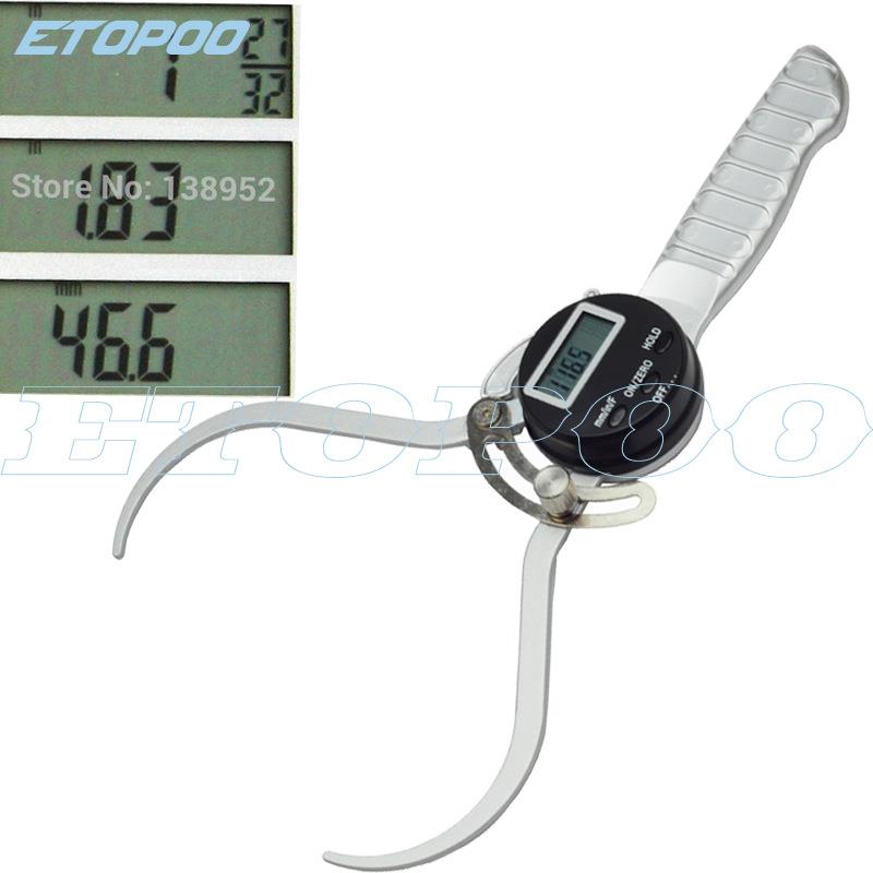 HUOTO 0-150 0.1MM手持式 数显外卡规 测厚规电子数显弯卡钳热卖