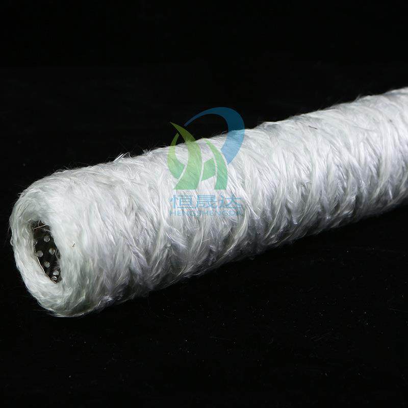 厂家10寸20寸玻纤缠绕式滤芯配不锈钢骨架工业深层过滤水非标