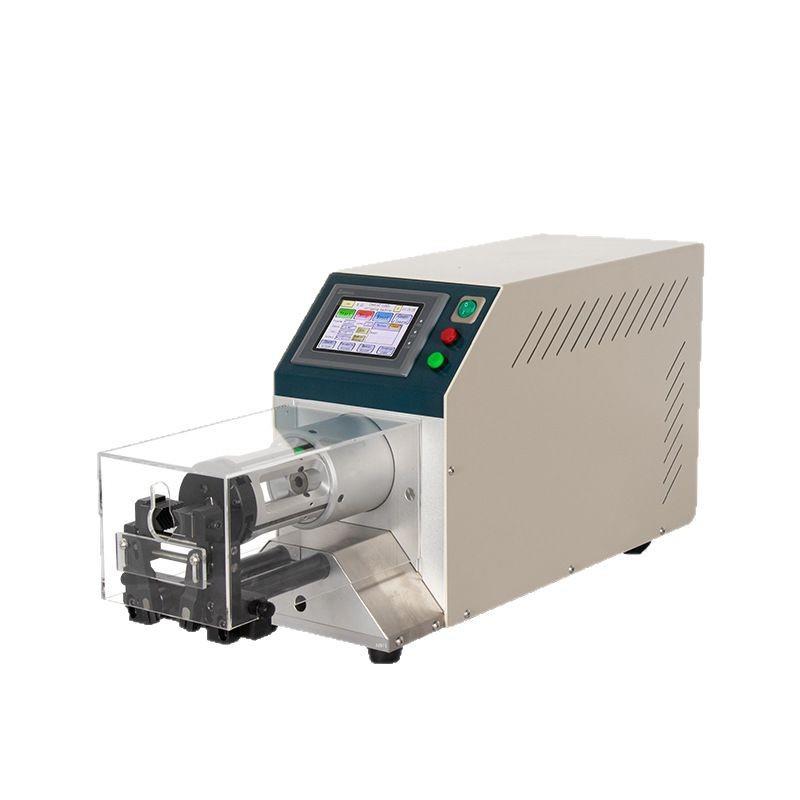 半自动电脑触摸屏环切裁剥机高精度新能源线束设备同轴电缆剥线机