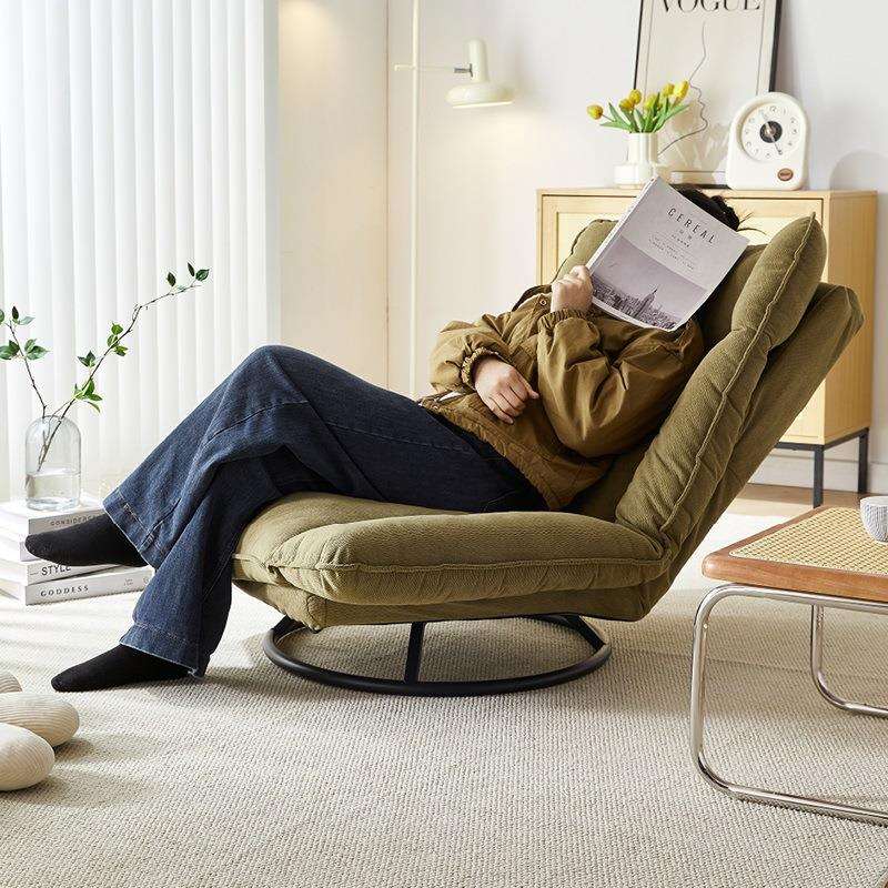 单人沙发可睡可躺休闲旋转懒人沙发家用客厅卧室简约多功能沙发椅