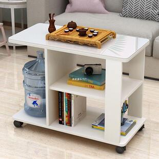 茶几现代简约沙发边几客厅移动角几迷你功夫小茶几钢化玻璃厂