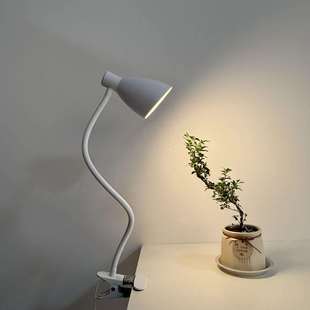 LED护眼台灯学生宿舍卧室床头阅读夹子式儿童学习按键开关桌面