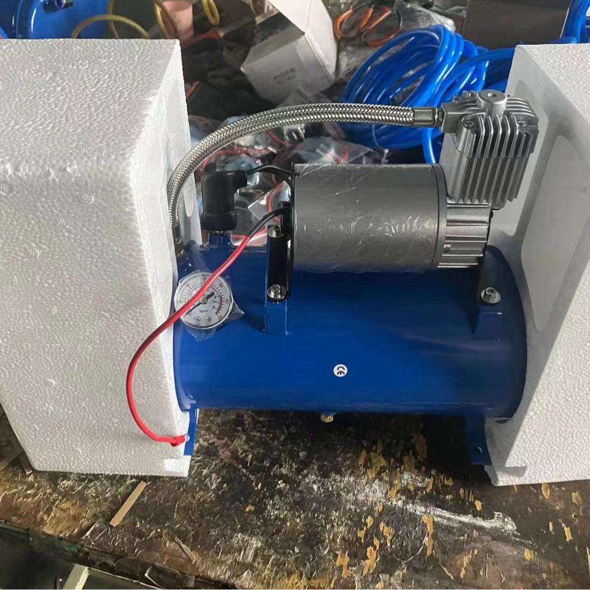 天瑞祥四管气喇叭改装车气泵车顶150psi 6L气罐空气压缩机空压机