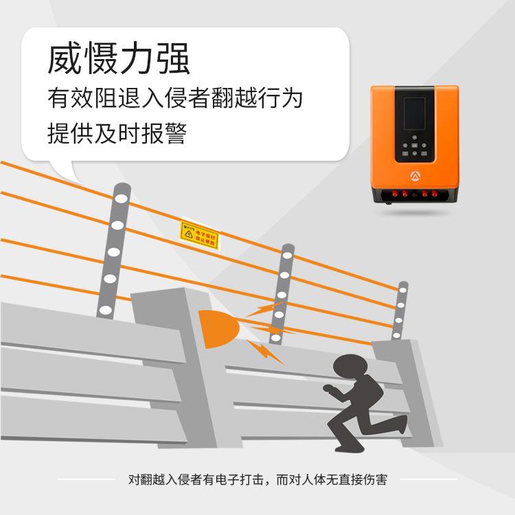 江西艾礼安6线制网络电子围栏 高压脉冲围栏报警器 周界报警系统