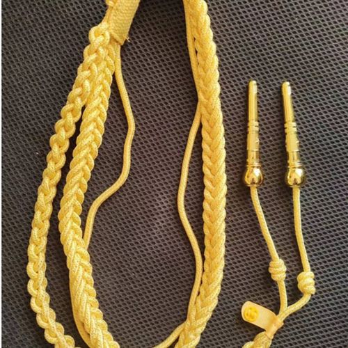 16文工团礼服绶带仪仗队穗带黄色绶带乐队演出礼仪带结婚演出舞台