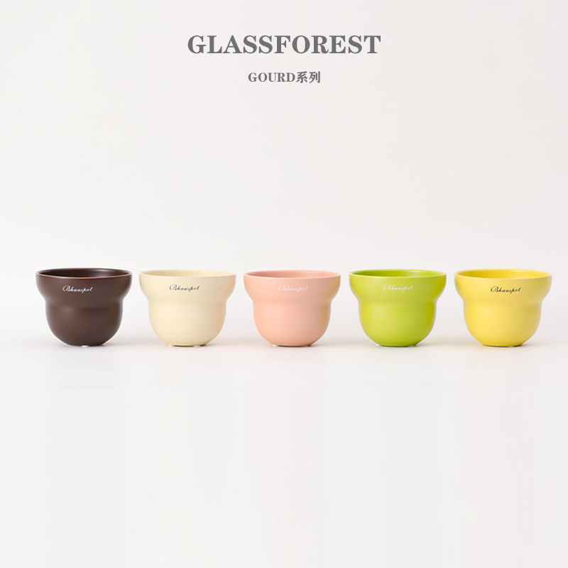 北欧葫芦陶瓷蛋壳花盆带孔创意家居热植桌面样板间咖啡店小众盆器