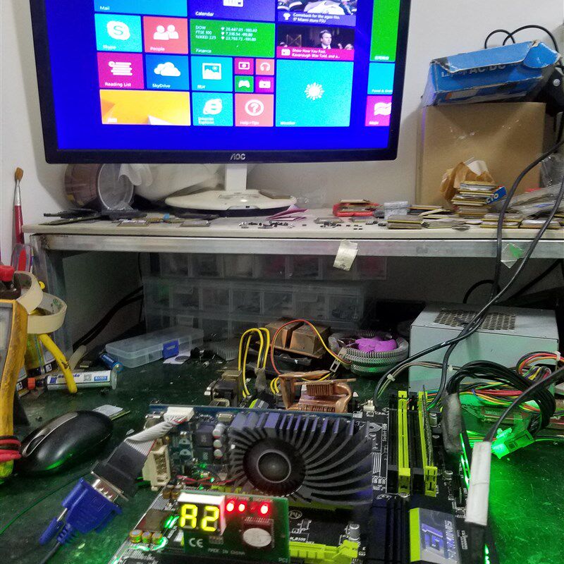 台式机电脑主板   显卡 CPU针脚维修 换座