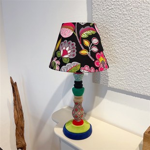 欧式复古台灯卧室床头创意简约艺术温馨暖光浪漫家用装饰小夜灯