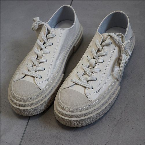 小众简约帅气!舒适有型!高街感头层牛皮运动休闲鞋板鞋球鞋男鞋