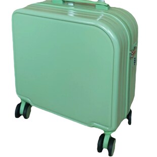 横版登机箱18寸女拉杆箱男20寸密码箱印制图案LOGO旅行箱行李箱子