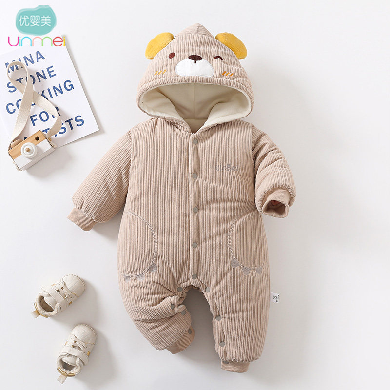 婴儿冬装加厚连体衣服男女宝宝秋冬外出服新生儿外套棉衣棉服韩版,童装/婴儿装/亲子装,连身衣/爬服/哈衣,淘宝优惠券,粉丝福利购,淘宝优惠卷