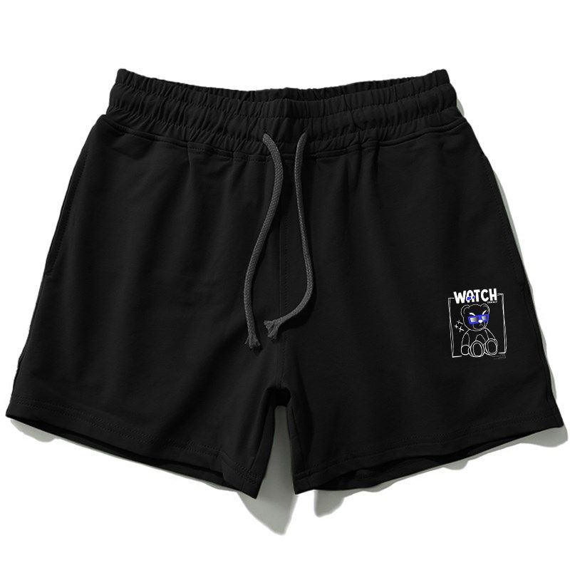 不过膝黑色三分四分运动短裤夏季男士薄款跑步健身美式3分4分裤子,男装,休闲裤,淘宝优惠券,粉丝福利购,淘宝优惠卷