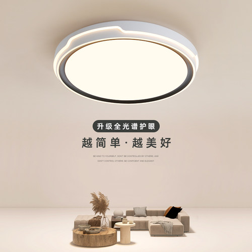 2025年新款主卧室灯房间led护眼吸顶灯现代简约网红爆款中山灯具