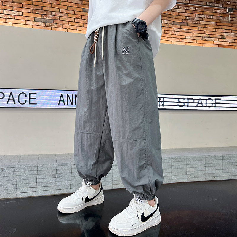 男童裤子夏季薄款2024新款儿童装夏装休闲运动防蚊裤大童夏天长裤,童装/婴儿装/亲子装,裤子,淘宝优惠券,粉丝福利购,淘宝优惠卷