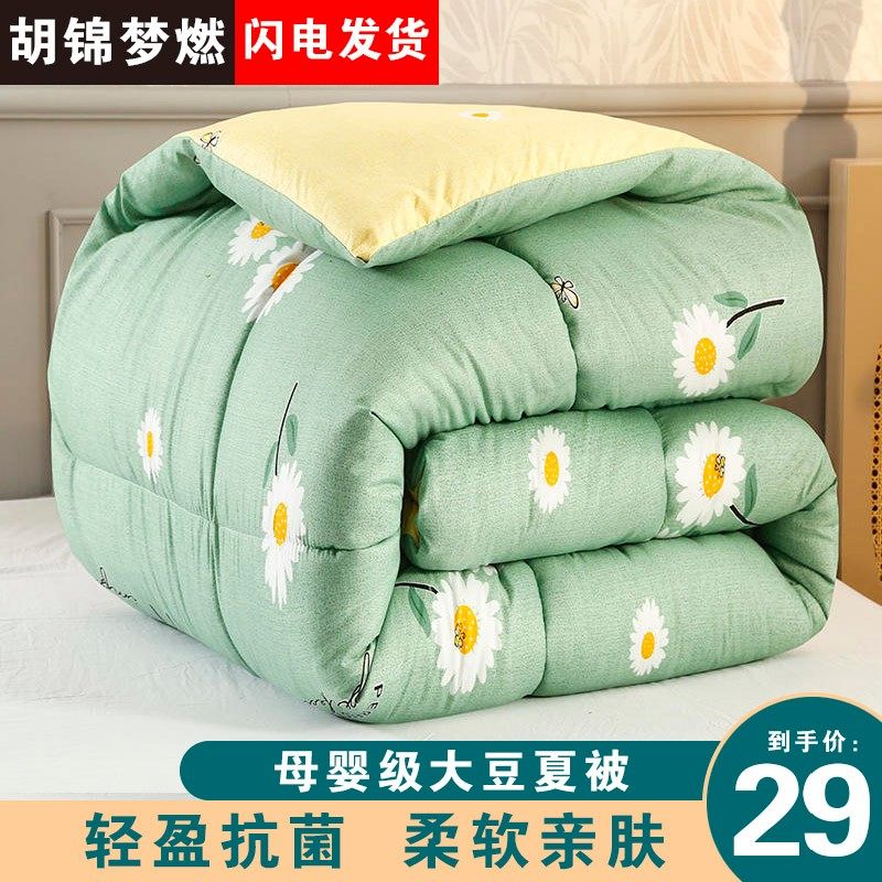 家用印花被子被芯空调被床上用品春秋被单人双人学生宿舍加厚冬被,床上用品,棉花被,淘宝优惠券,粉丝福利购,淘宝优惠卷