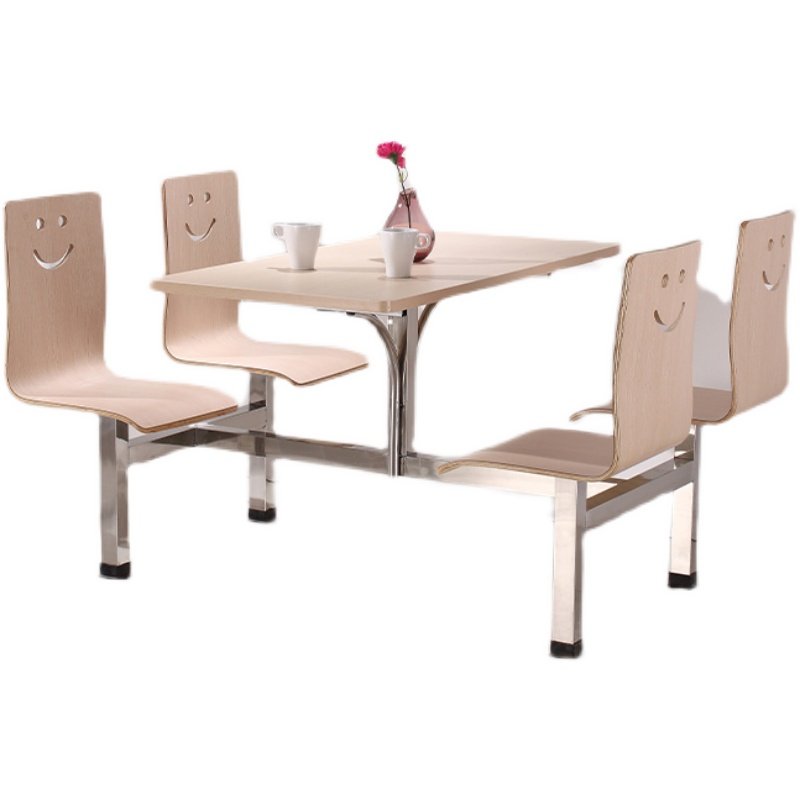 不锈钢食堂餐桌椅 拆装款式 一桌四椅  连身餐桌,住宅家具,不锈钢/PVC餐桌,淘宝优惠券,粉丝福利购,淘宝优惠卷