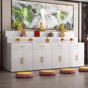 堂口桌佛龛立柜现代中式供台家用拜佛柜供奉桌香案观音神台佛像柜