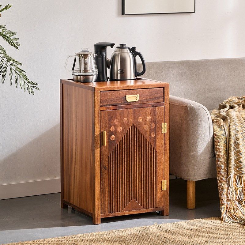 胡桃木茶水柜客厅边几实木茶台沙发边柜桶装水电器柜烧水壶一套桌,住宅家具,家用茶台/茶桌,淘宝优惠券,粉丝福利购,淘宝优惠卷