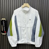 和秋季 新牛仔拼接男士 夹克休闲 2025春季 英俊和最容易匹配 工作