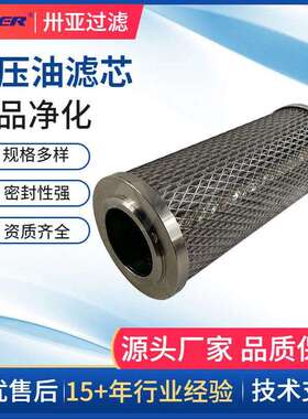 卅亚过滤钢厂玻璃纤维折叠液压系统液压滤芯BSR-Z-220-A-GF025-V