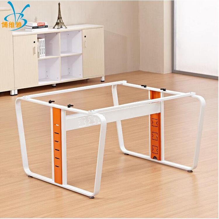 简约现代职员桌办公桌椅组合2/4/6人位屏风卡座电脑桌椅办公家具