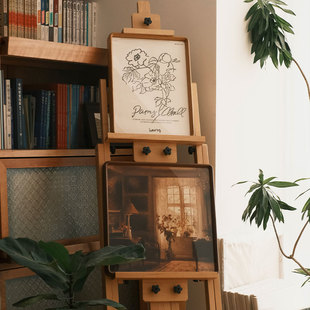 圆角双面透明框挂墙实木定制装裱画框相片打印海报框亚克力相框