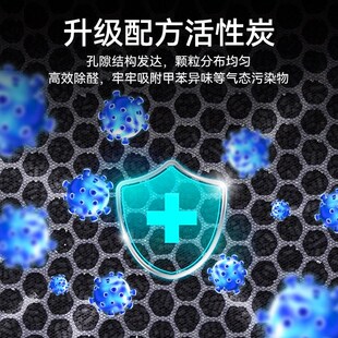 适配霍尼韦尔空气净化器滤芯KJ300F/305F/310F/370除醛除霾过滤网