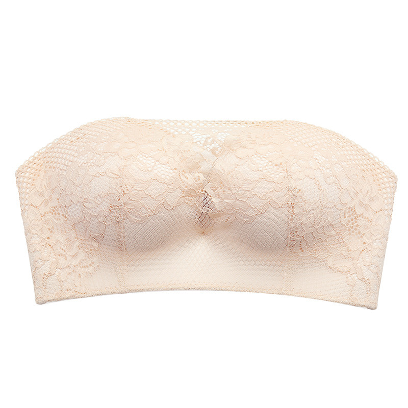 无肩带抹胸式小胸文胸加厚聚拢防滑美背裹胸无钢圈薄款内衣隐形女,女士内衣/男士内衣/家居服,文胸,淘宝优惠券,粉丝福利购,淘宝优惠卷