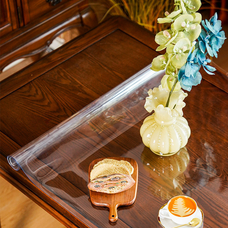 软玻璃pvc餐桌垫防水防油防烫免洗桌布透明茶几桌面水晶板保护垫,居家布艺,桌布,淘宝优惠券,粉丝福利购,淘宝优惠卷