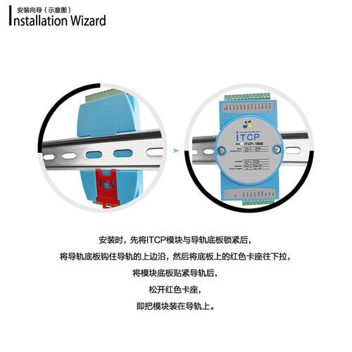 开关量输入输出转TCPIP以太网脉冲信号485采集测频数据采集模块