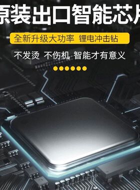 德国进口小匠士充电钻双速锂电冲击钻充电式手电钻多功能家用电动
