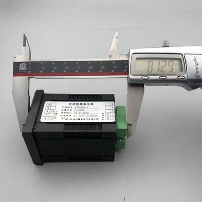 SFN-4K1-I数显交流电流表电压表安培表AC5A 600V尺寸48*48MM