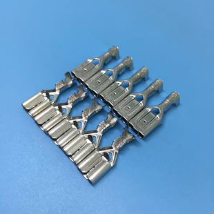 0.35船型开关插簧 622B D6.3A 6.o3自锁插簧 端子插簧2000 带锁