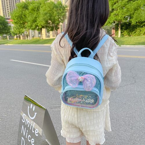 儿童小背包女孩h1-3岁可爱幼儿园小班书包洋气亮片宝宝卡通双肩包