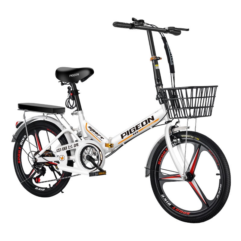 折叠自行车男女士超轻便携20/22寸成人学生变速小型脚踏单车