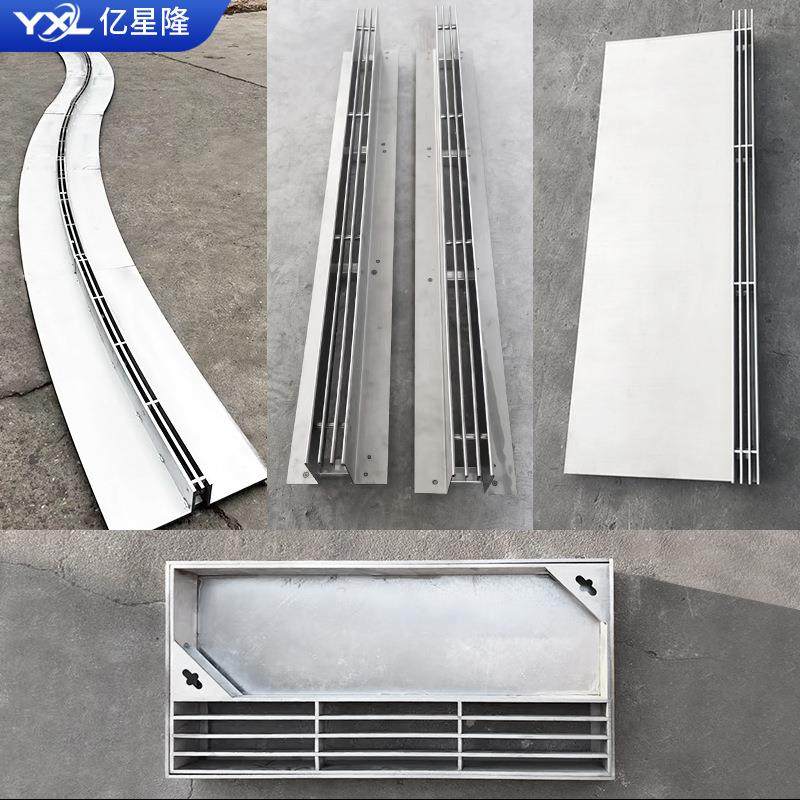 线性排水沟304不锈钢地沟U型槽缝隙式盖板室外下水道排水沟水槽盖,基础建材,排水沟槽/盖板,淘宝优惠券,粉丝福利购,淘宝优惠卷