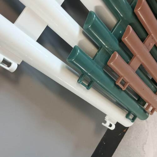 厂家)塑料pvc栅栏围栏菜园隔断校园别墅园林庭院篱笆花园花坛装饰