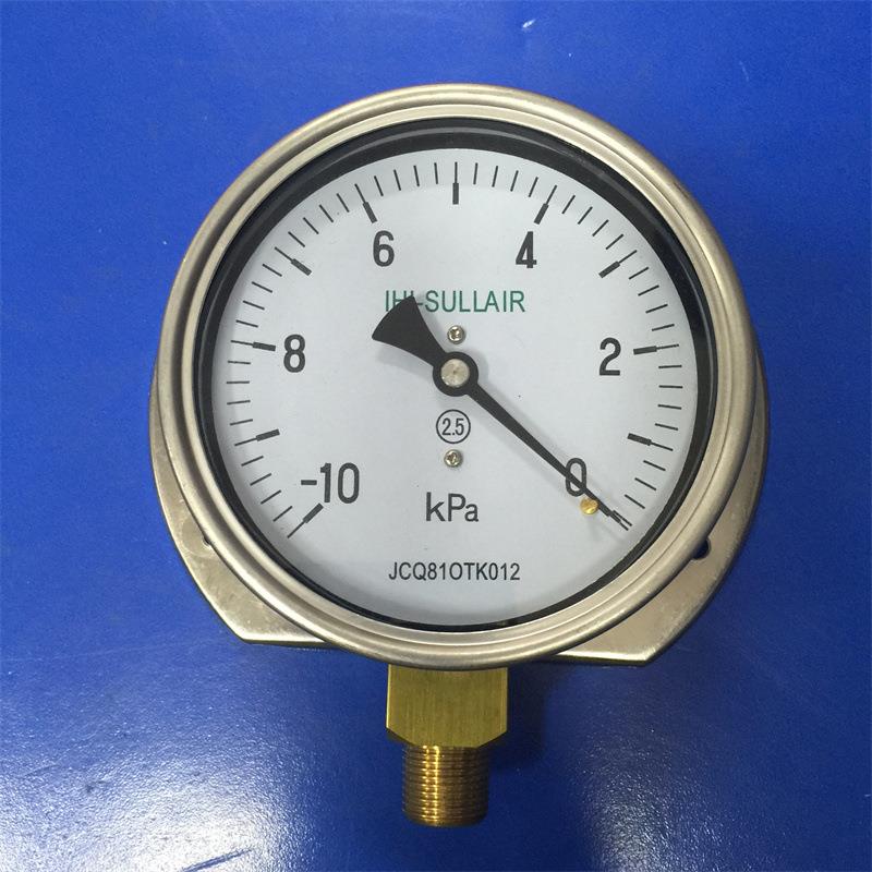 JCQ81OTK012寿力离心空压机配件真空抽吸负压表原装现货真空泵