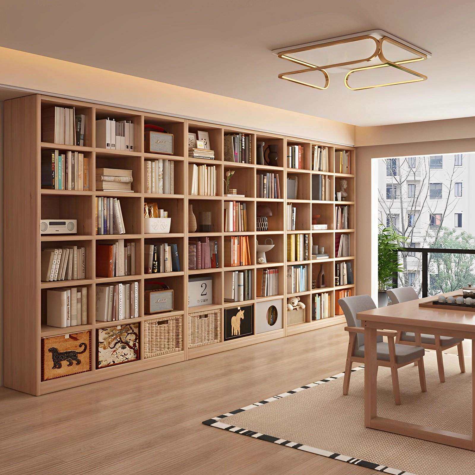 组合柜客厅展示柜陈列柜收纳柜无门储物格子柜一体靠墙半墙书柜,电子元器件市场,其它元器件,淘宝优惠券,粉丝福利购,淘宝优惠卷