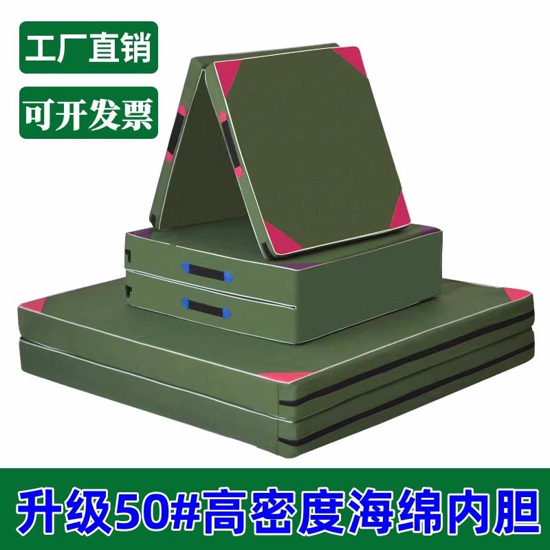 高密度海绵垫帆布学生中考仰卧起坐体育垫子空翻体操垫子户外健身