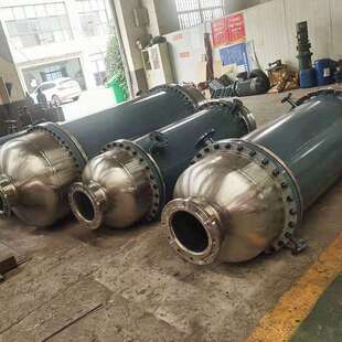 列管冷凝器实验室翅片工业不锈钢材质冷却系统列管式换热器现货