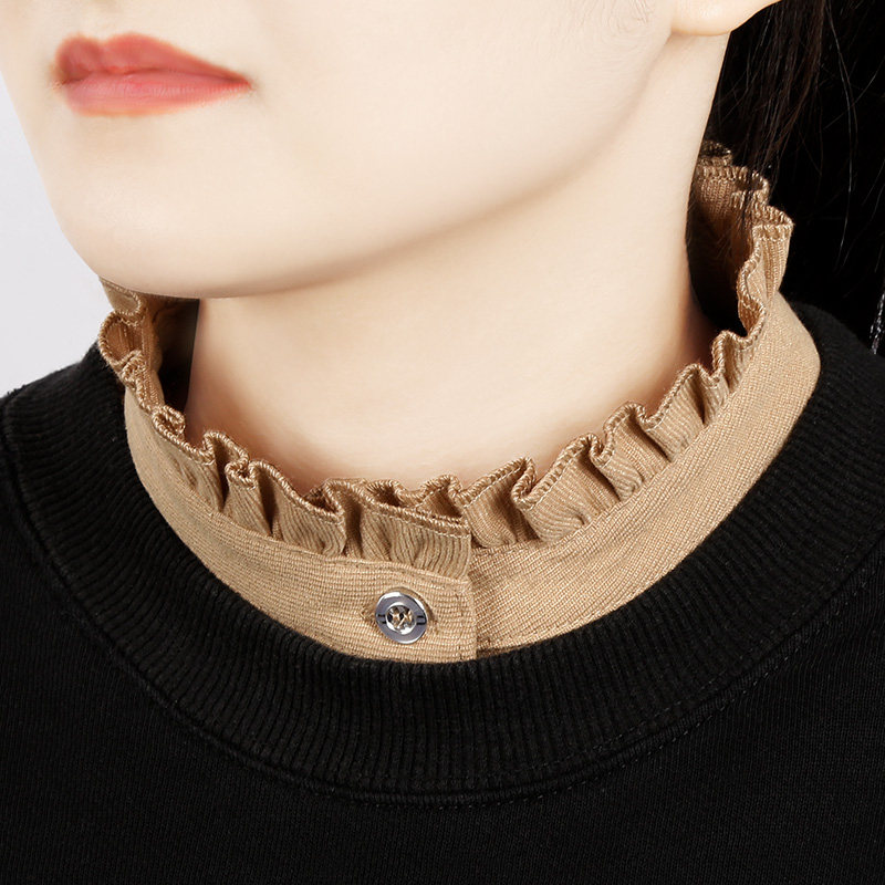 毛衣装饰假领子女百m搭假领假衬衫花边领子衬衣领春秋假衣领荷叶