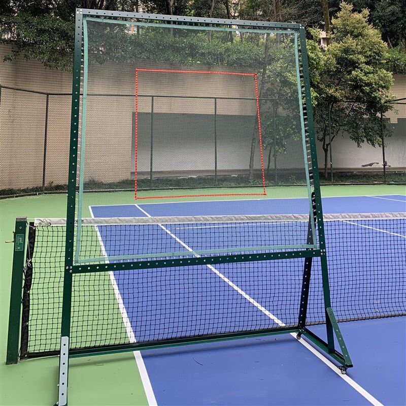 移动式网球壁网对练墙壁回弹网球反弹网移动式壁网球训练器