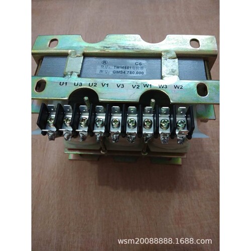 HFC6镇江现代发电机电抗器 TM16651 图号 GMS4-750-000