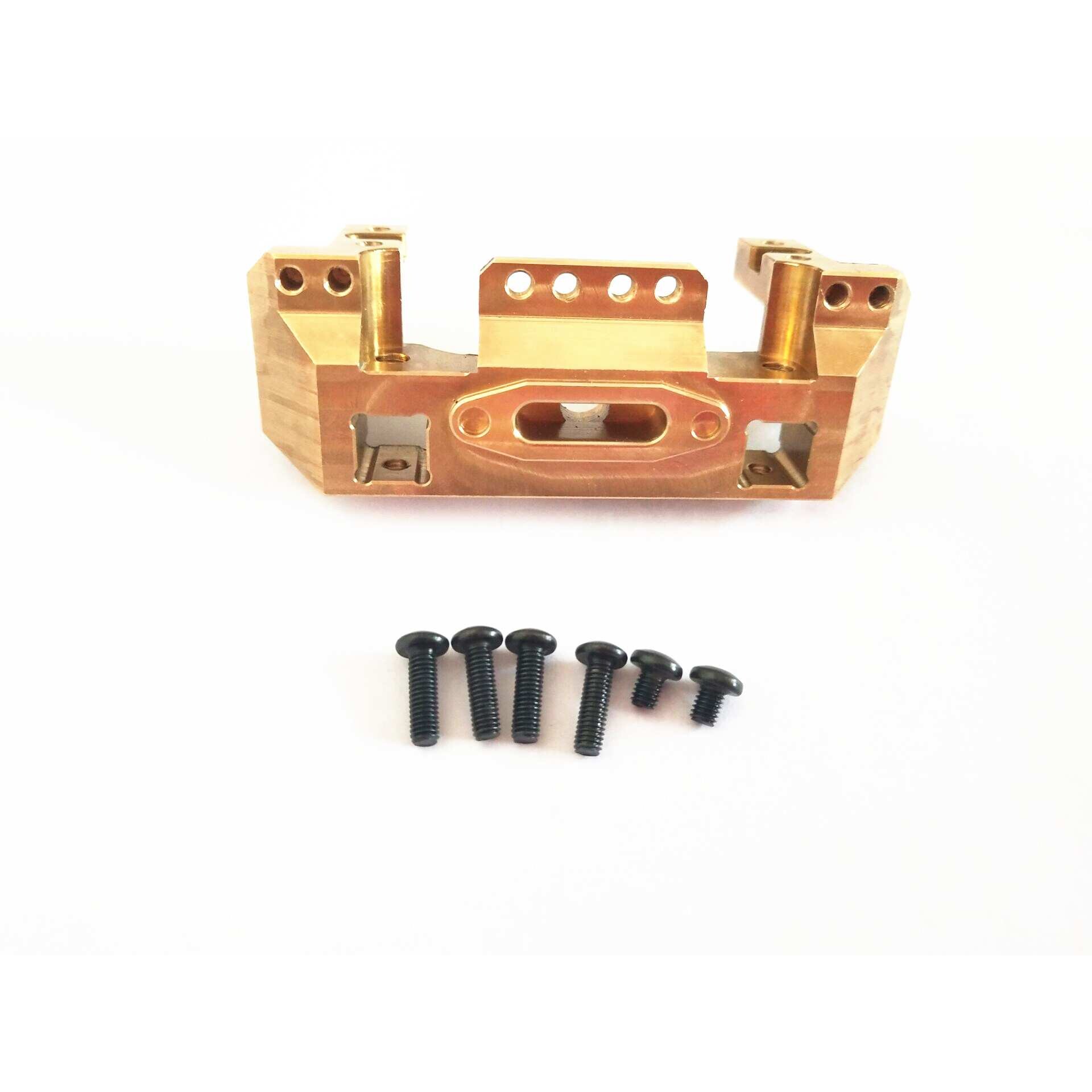 TRX4 G2多功能舵机前置铜支架 内置舵机绞盘支架 #GAX0031D图片
