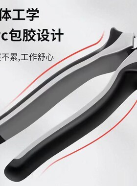 老虎钳日式家用钢丝钳电工专用多功能钳子套装大全斜口钳尖嘴钳